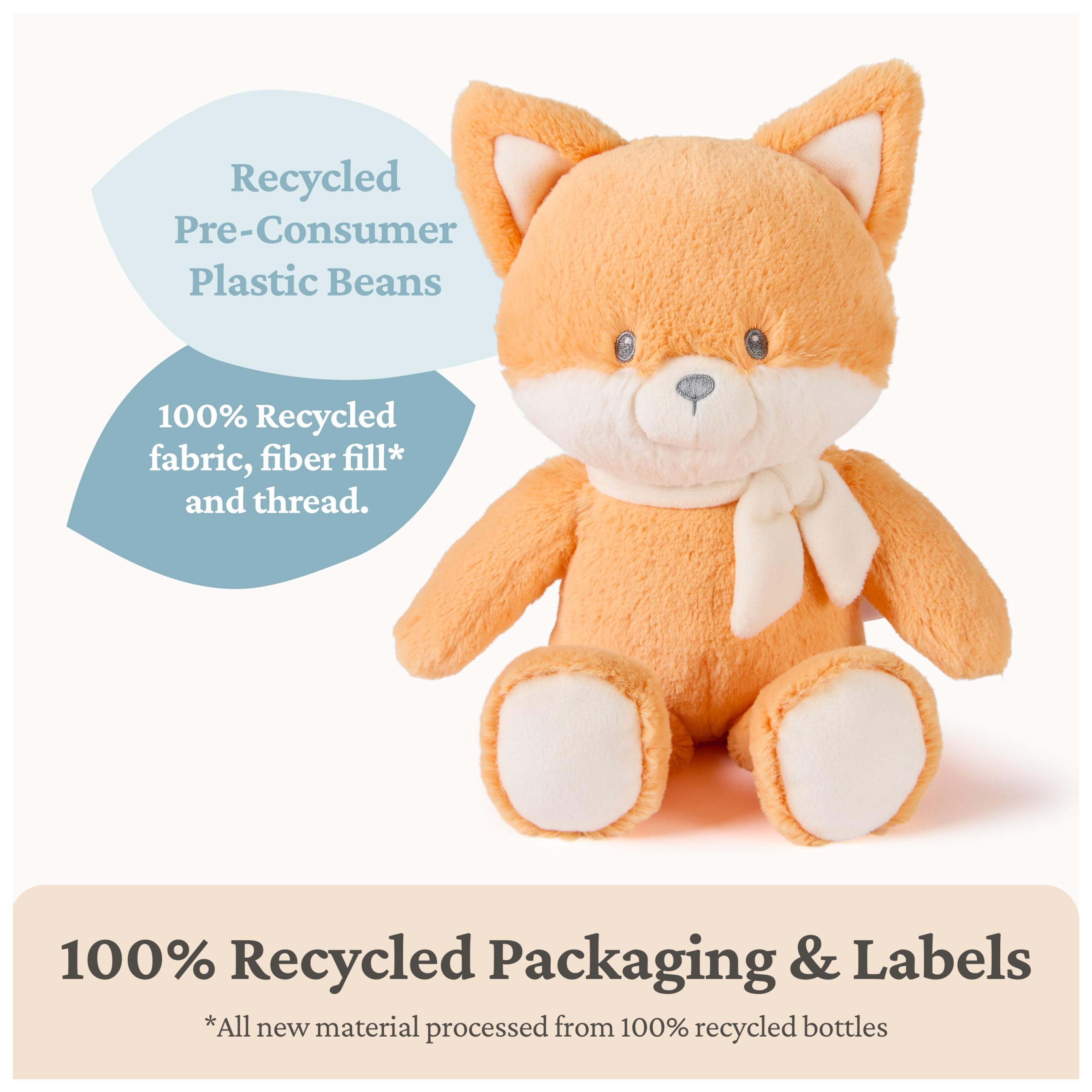 Amazon.com: GUND Baby Sustainable Fox Plush, Stuffed Animal Made